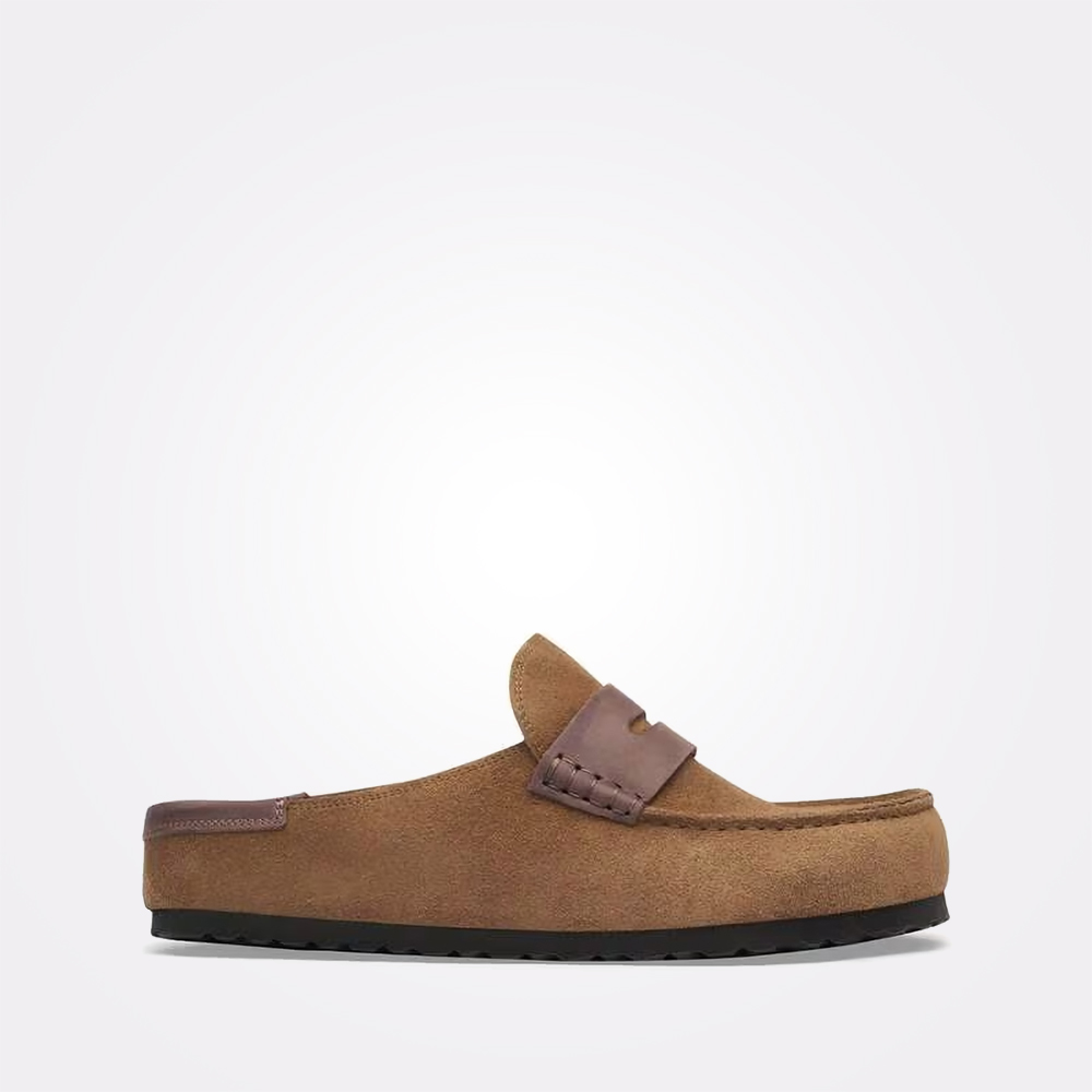 Birkenstock Naples Wrapped Mixed Leather – Muške papuče, fotografija 1