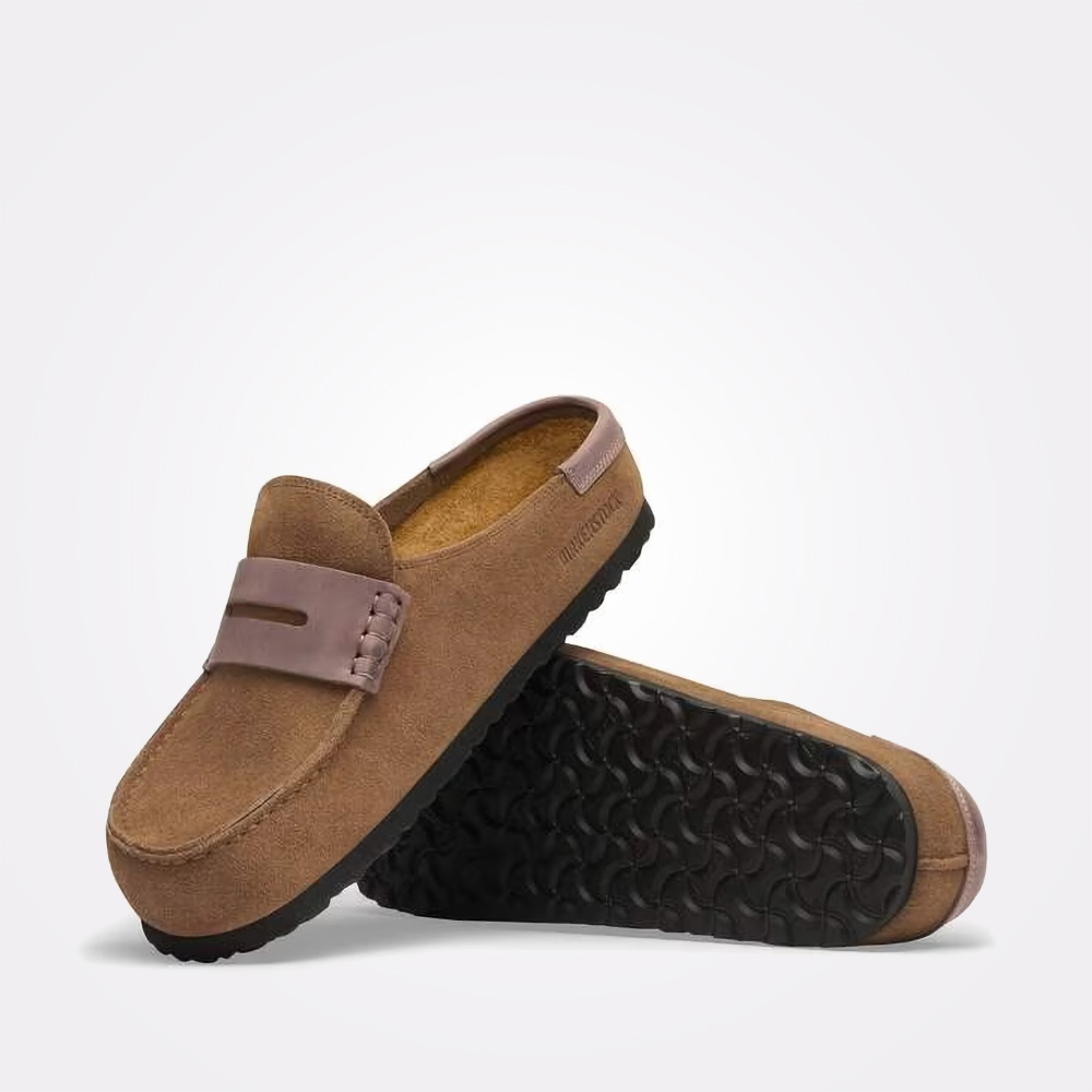 Birkenstock Naples Wrapped Mixed Leather – Muške papuče, fotografija 4