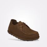 Birkenstock Brown Utti Lace Leather Shoes – Muške cipele, fotografija 2
