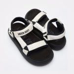 Moon Boot Super Sandal Black & White – Ženske sandale, fotografija 3