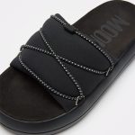 Moon Boot Icon Slide Black – Unisex papuče, fotografija 3