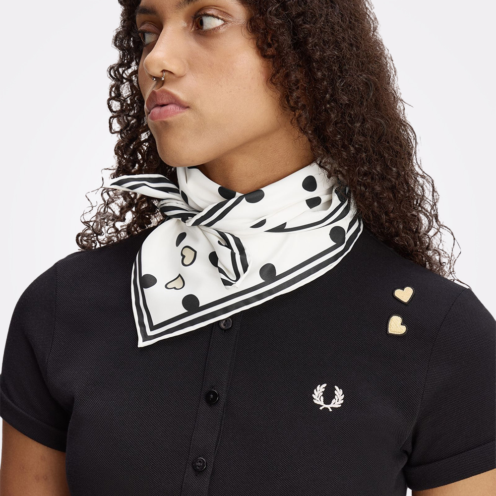 Fred Perry Amy Polka Dot Scarf – Ženski šal, fotografija 2