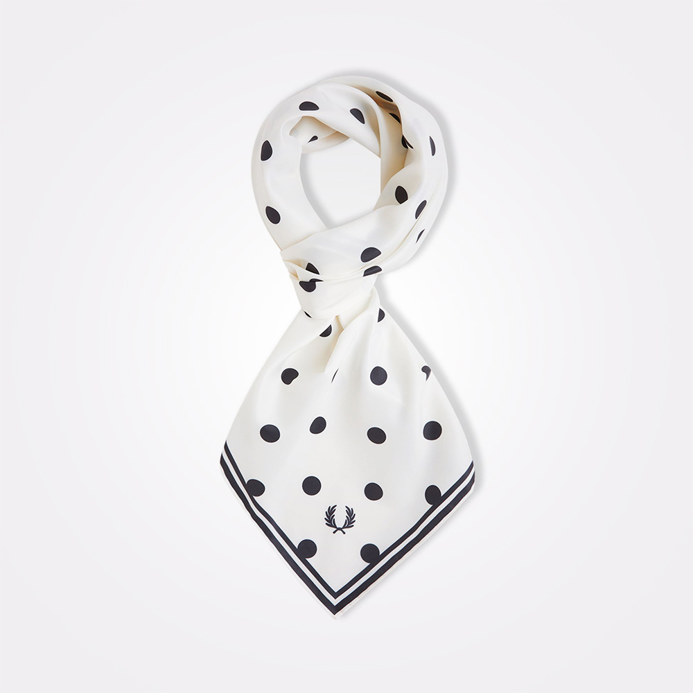 Fred Perry Amy Polka Dot Scarf – Ženski šal, fotografija 3