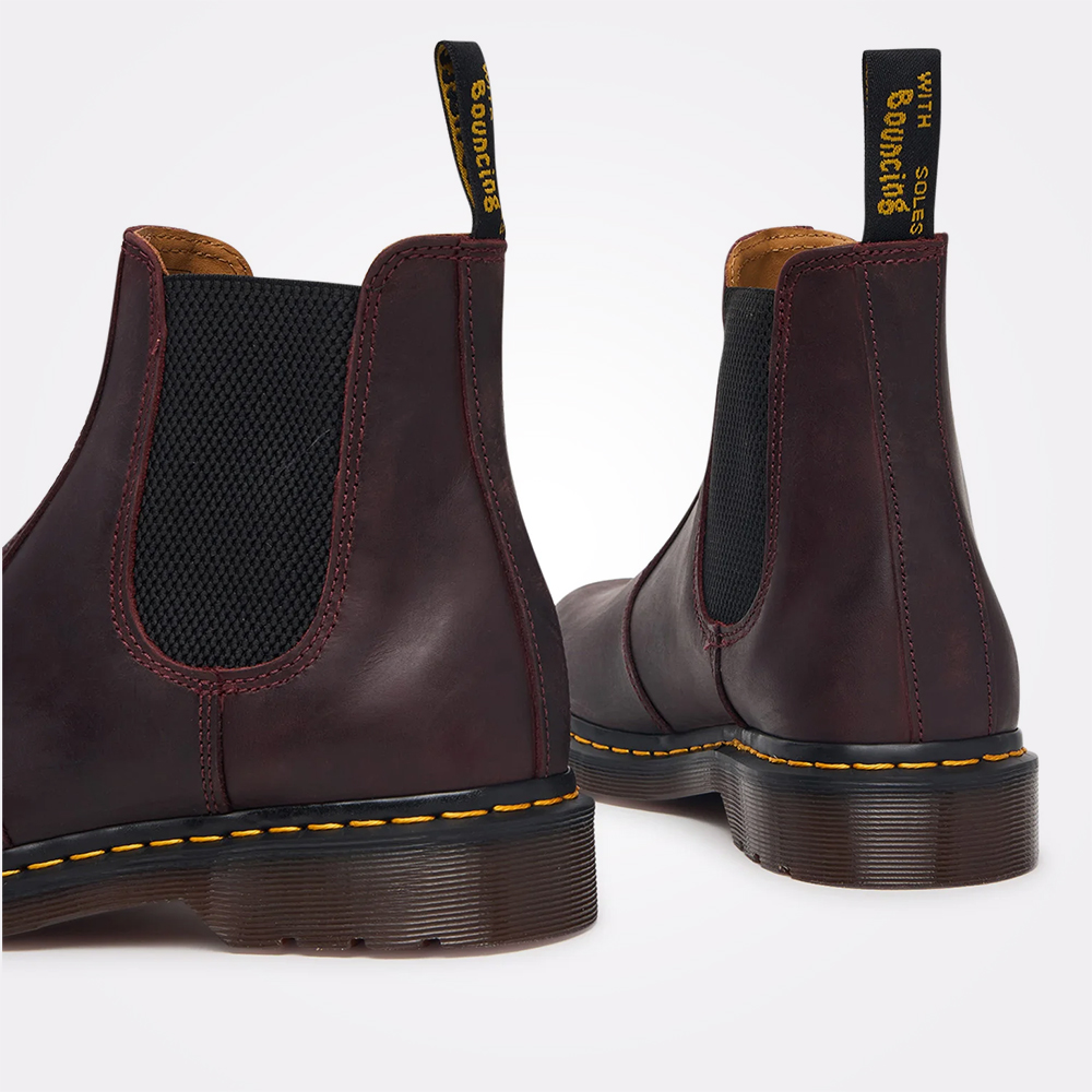 Dr. Martens 2976 Yellow Stitch Crazy Horse Chelsea Boots – Muške čizme, fotografija 5