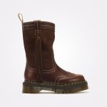 Dr. Martens Desert Rodeo Quad Mid Leather & Suede Boots – Ženske čizme, fotografija 1