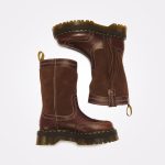 Dr. Martens Desert Rodeo Quad Mid Leather & Suede Boots – Ženske čizme, fotografija 4
