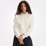 Fred Perry Tipped Open Collar Sweatshirt – Ženska polo majica, fotografija 3
